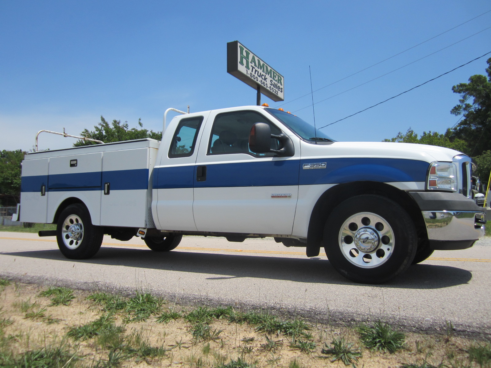 Ford f350 with utility bed #3